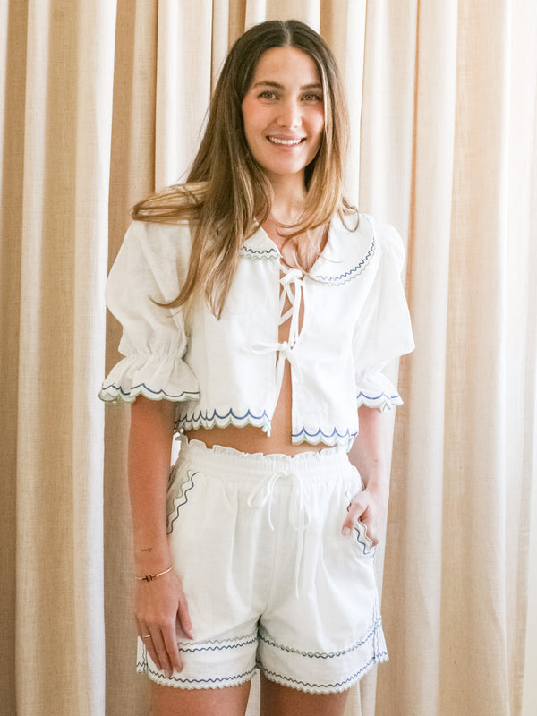 Scallop Short Set