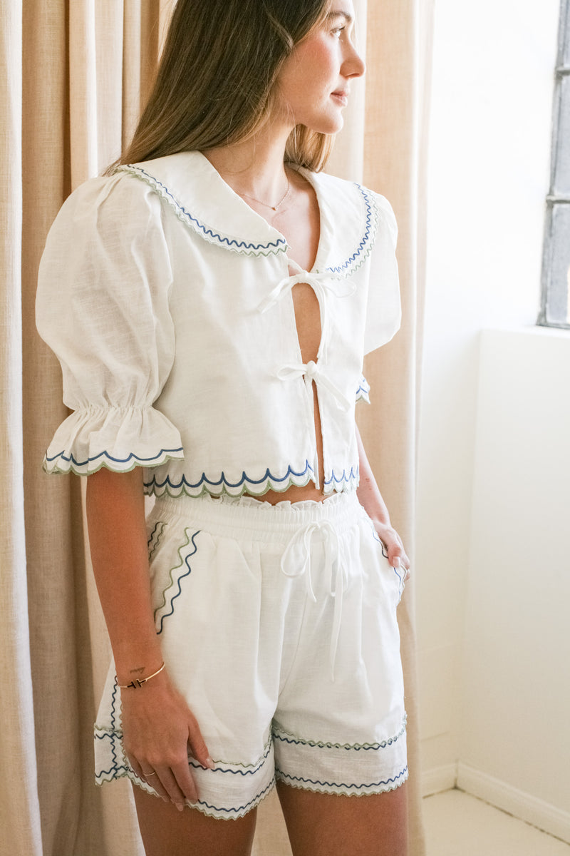 Scallop Short Set