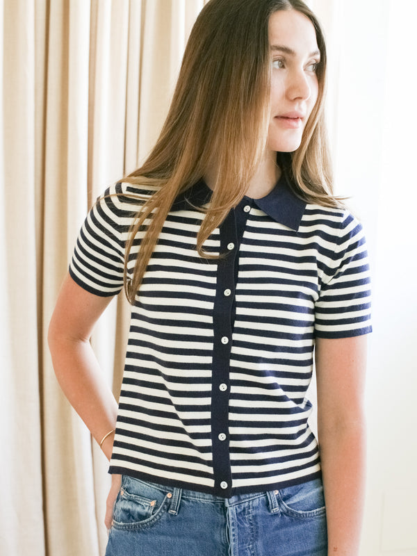 William Stripe Polo