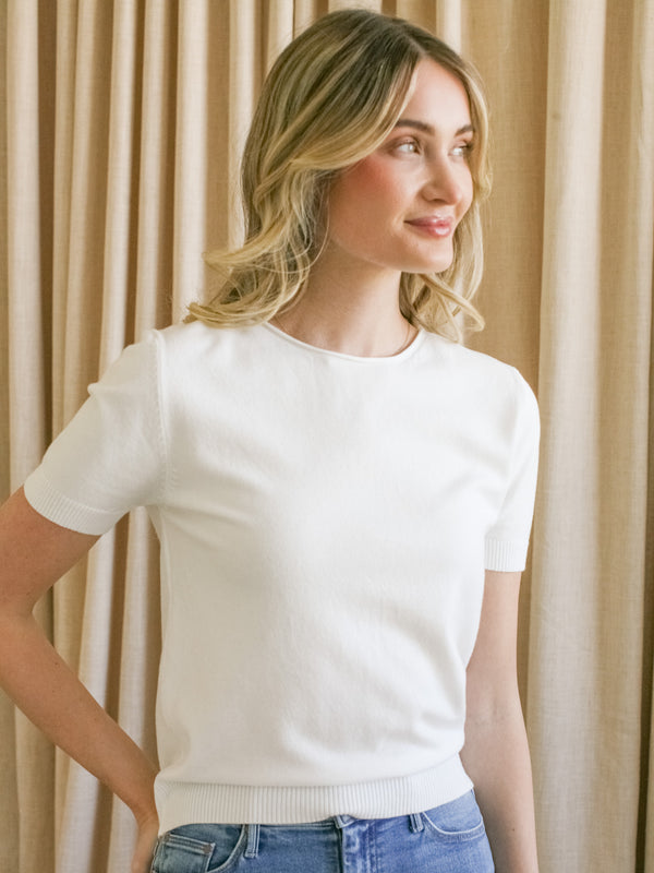 Liddy Knit- White