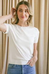 Liddy Knit- White