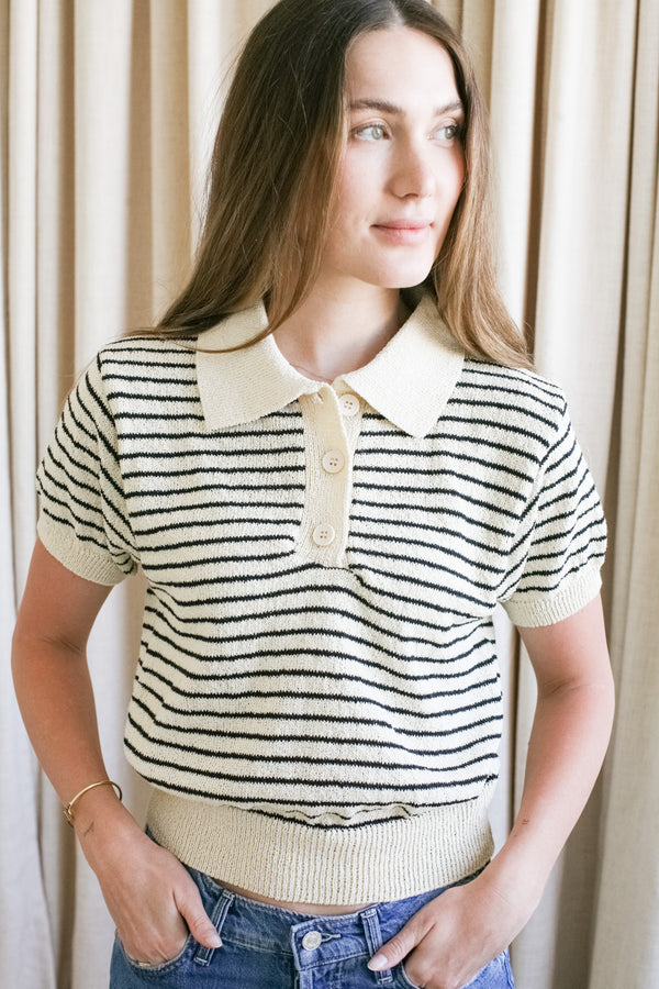 Sheryl Striped Knit