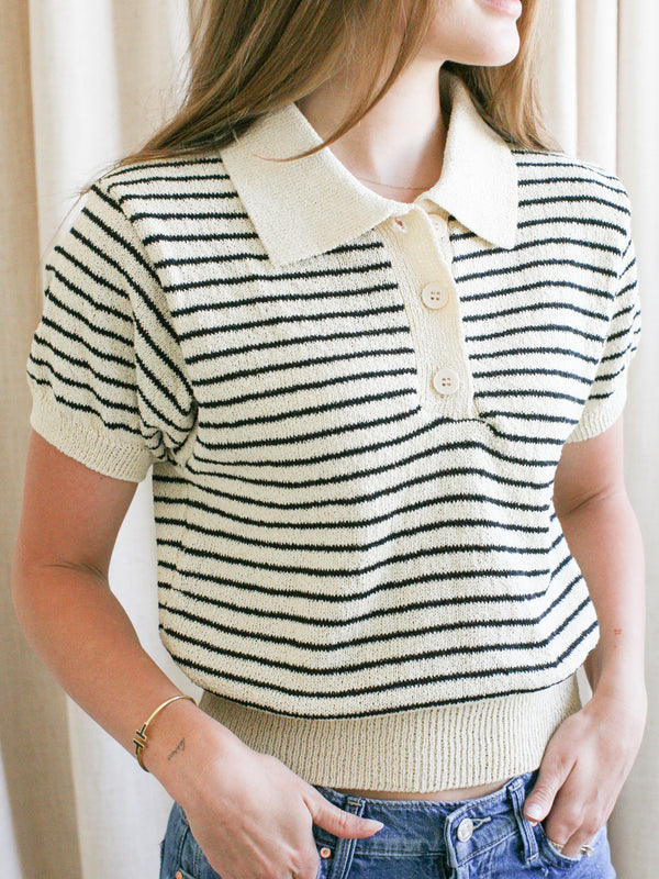 Sheryl Striped Knit