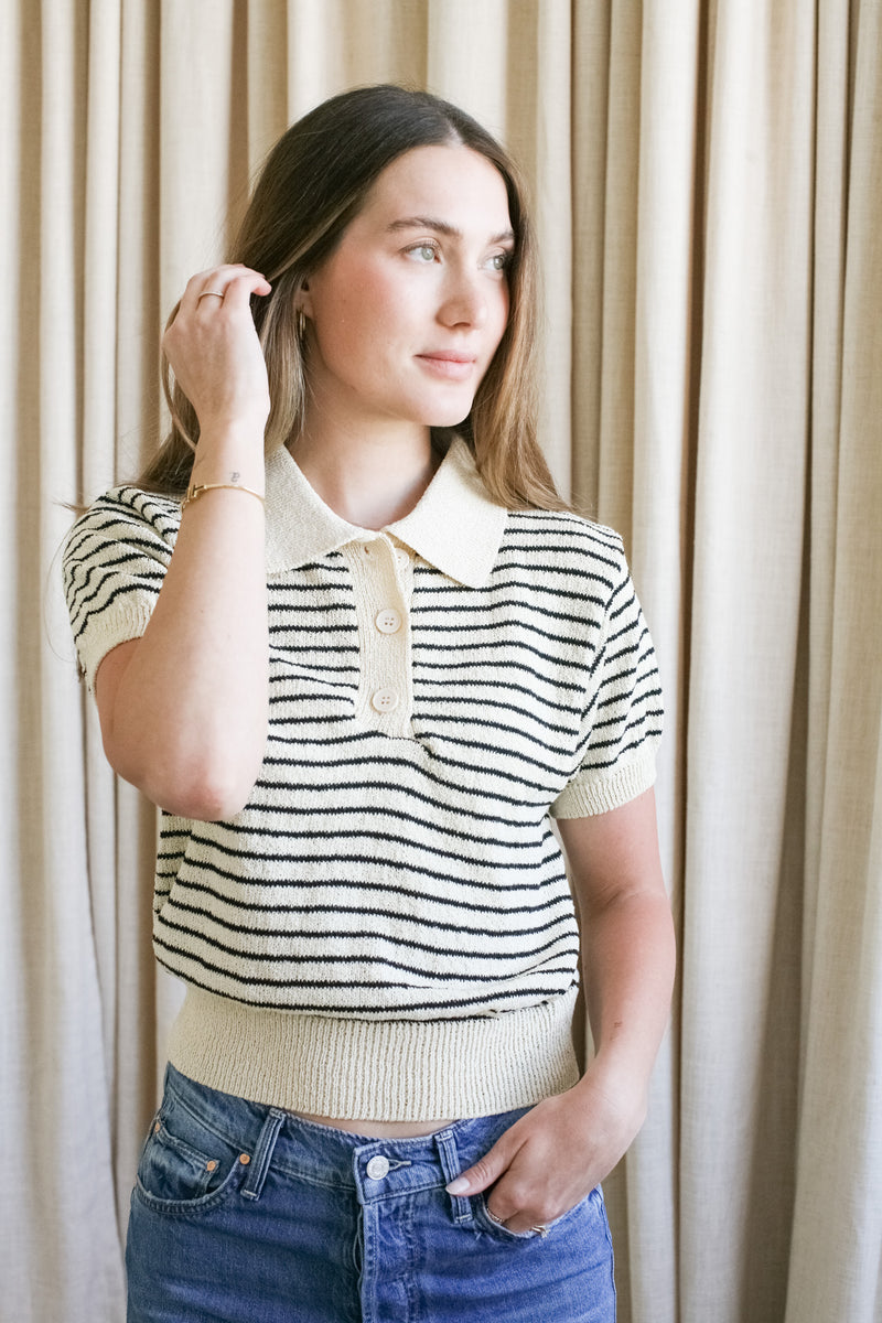 Sheryl Striped Knit