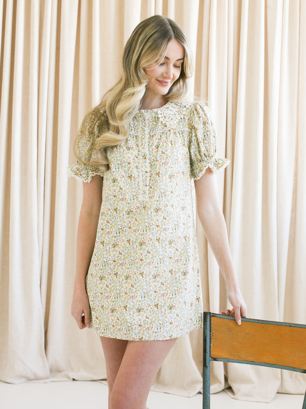 Lilliana Lace Trim Dress