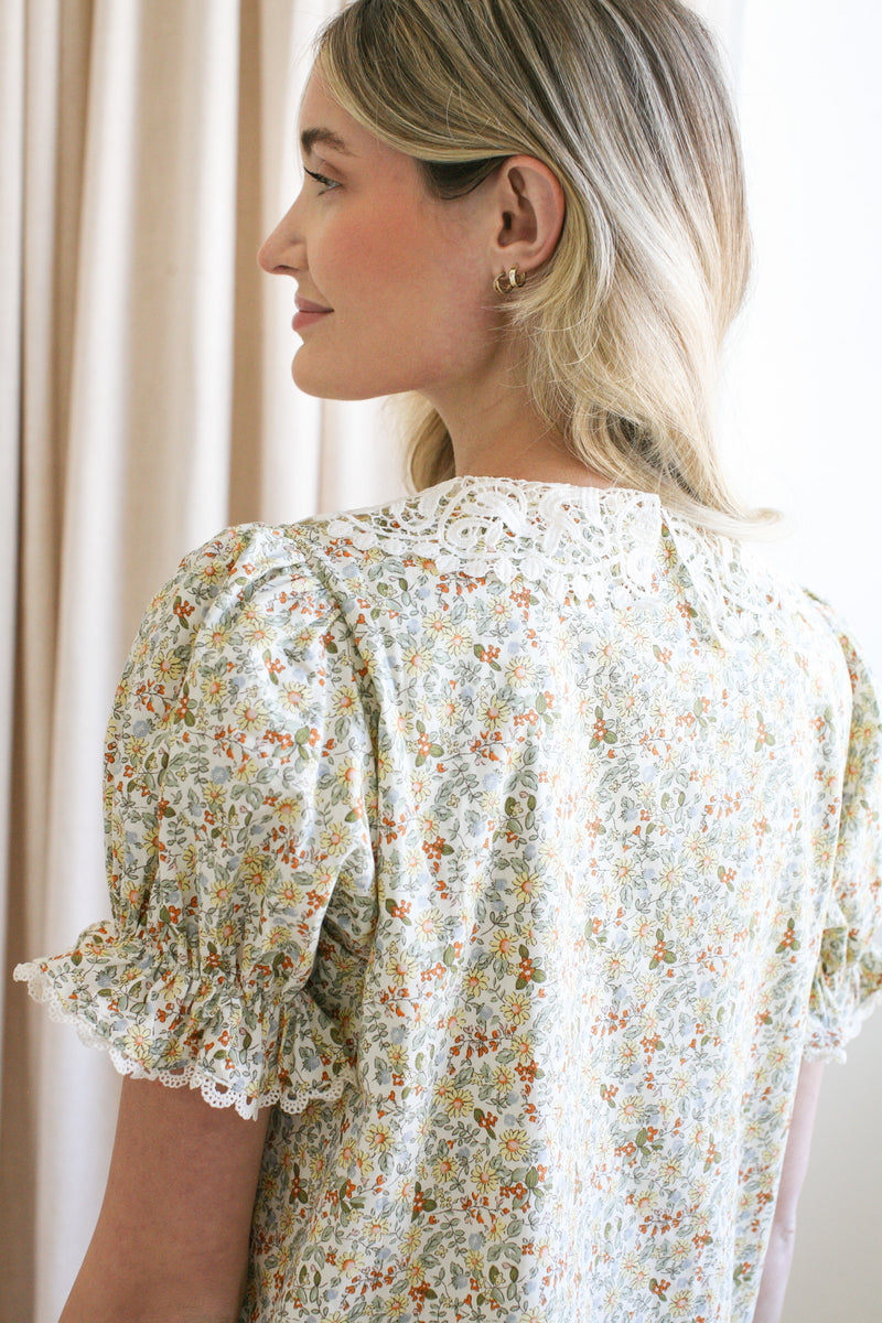 Lilliana Lace Trim Dress