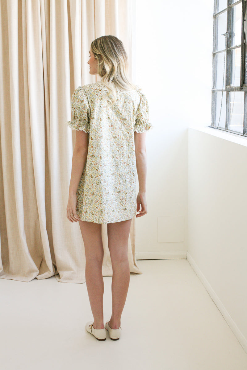Lilliana Lace Trim Dress