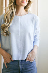 Andy Crew Neck - Sky