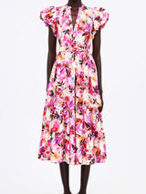 Ulla Johnson Ottilie Dress in Azalea