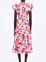 Ulla Johnson Ottilie Dress in Azalea