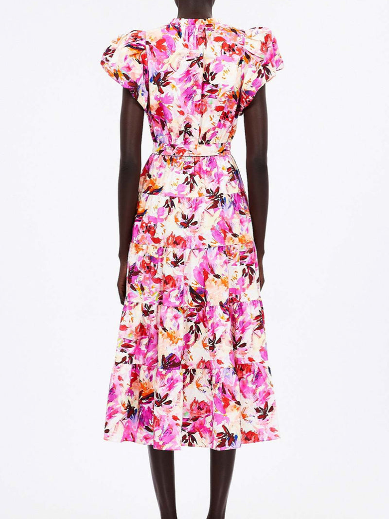 Ulla Johnson Ottilie Dress in Azalea