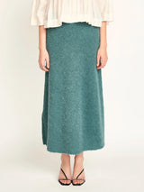 Mirth Estes Boucle Skirt in Spruce