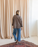 Ciao Lucia Logan Saddle Stripe Twill Jacket