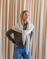 Shawl Scarf - Oatmeal