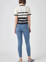 Bentley Striped Knit Top