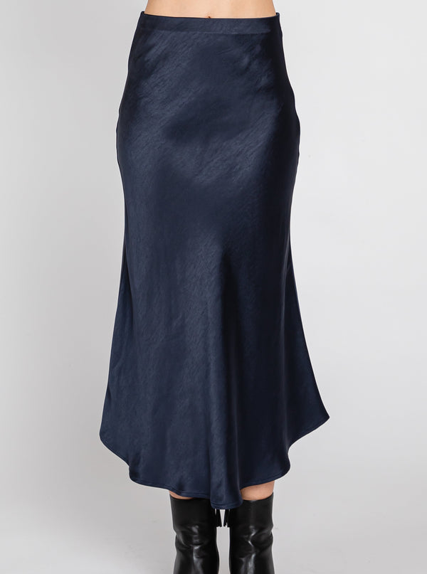 Navy Slip Skirt