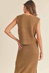 Sunset Knit Vest