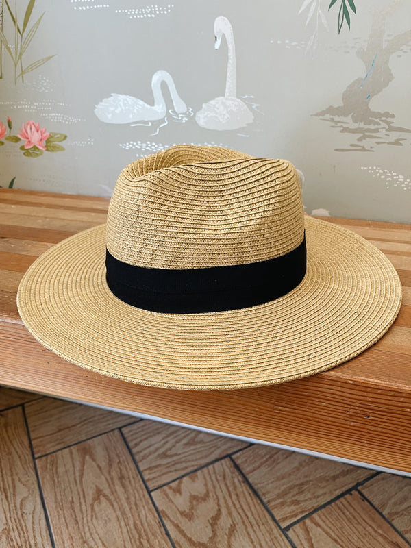 Straw Panama hat