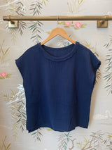 Zoe Summer Top - Navy