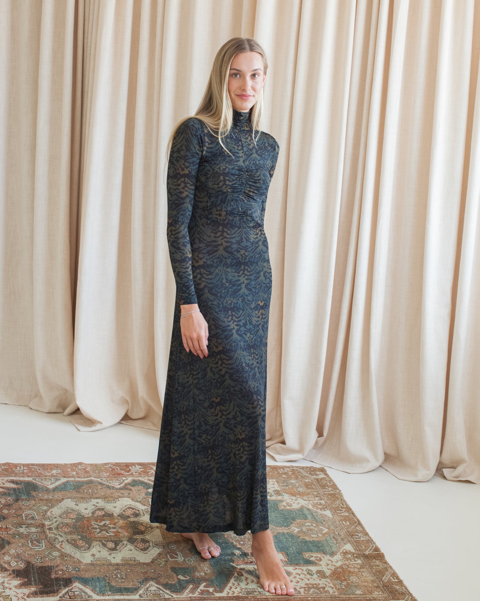 ドゥーズィエムクラス ULLA JOHNSON INDIAN PT DRESS ドゥーズィエムクラス ULLA JOHNSON INDIAN PT DRESS ドゥーズィエム