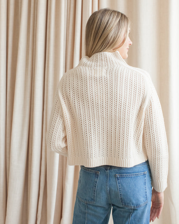 Drew Button Sweater
