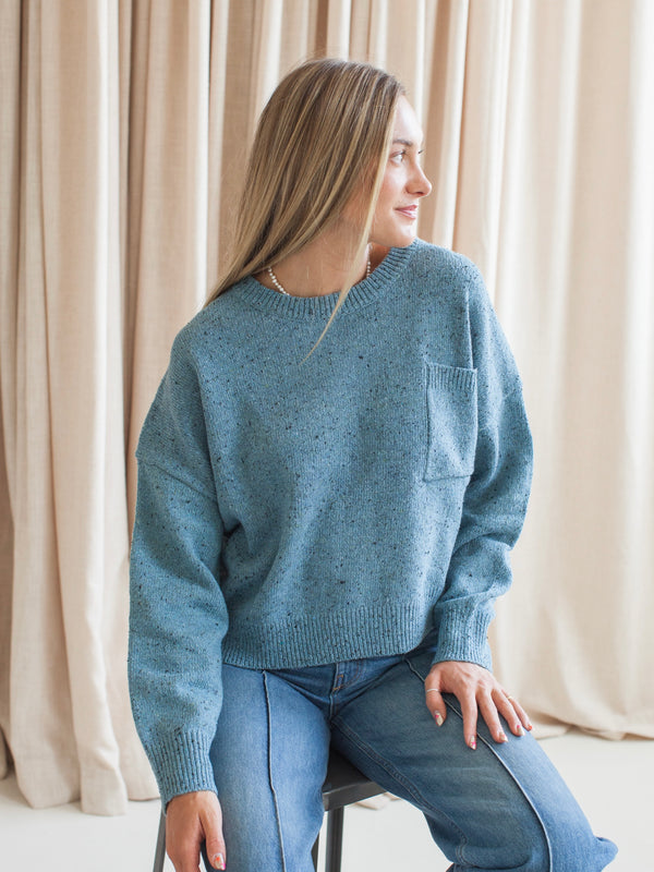 Quinn Sweater - Blue