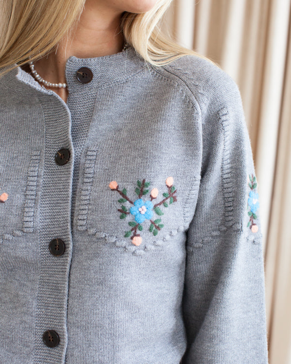 Hudson Cardigan - Grey