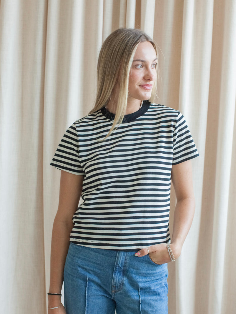 Cooper Stripe Tee
