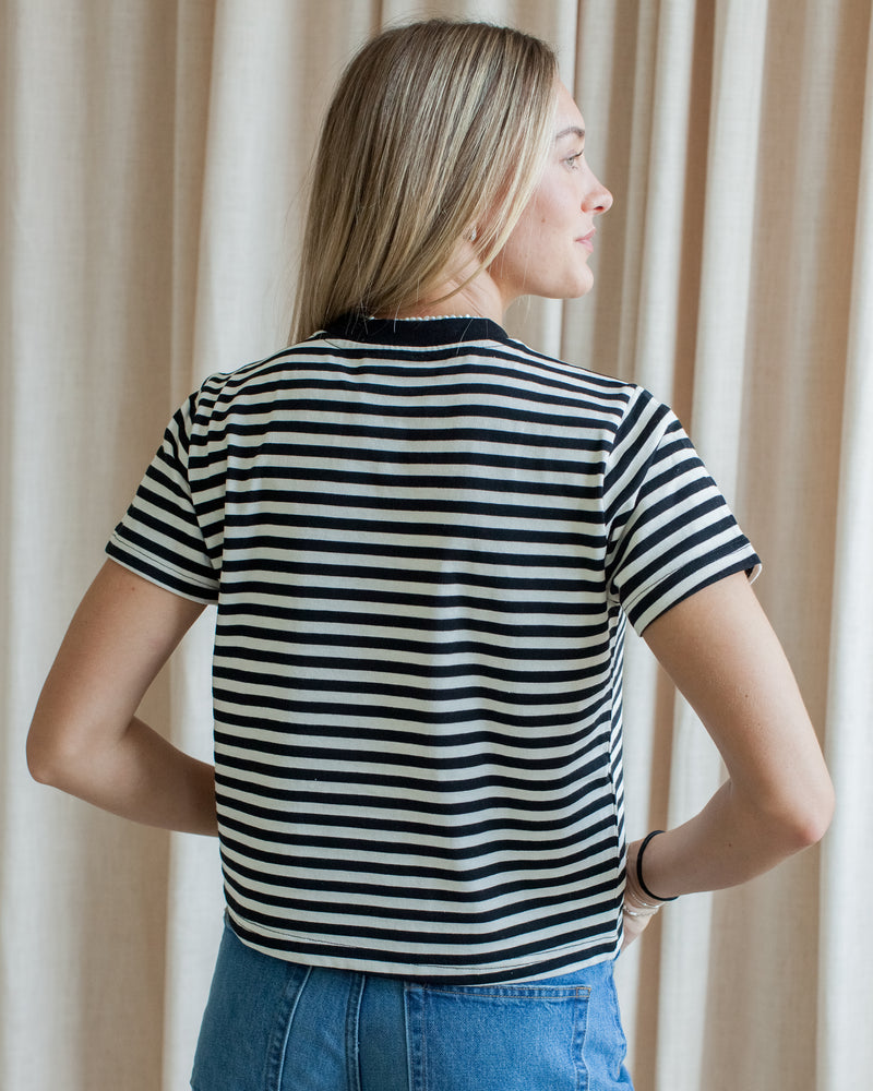 Cooper Stripe Tee