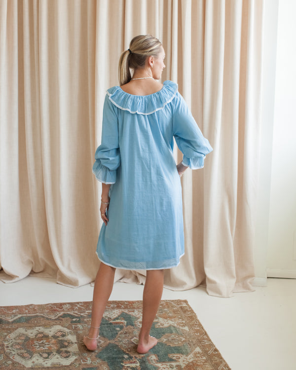 Maison de Frédéric Bennet House Dress- Sky