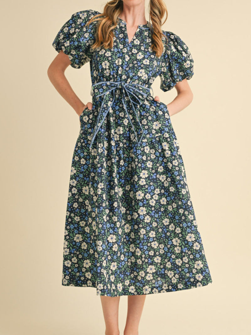 Parker Floral Midi Dress