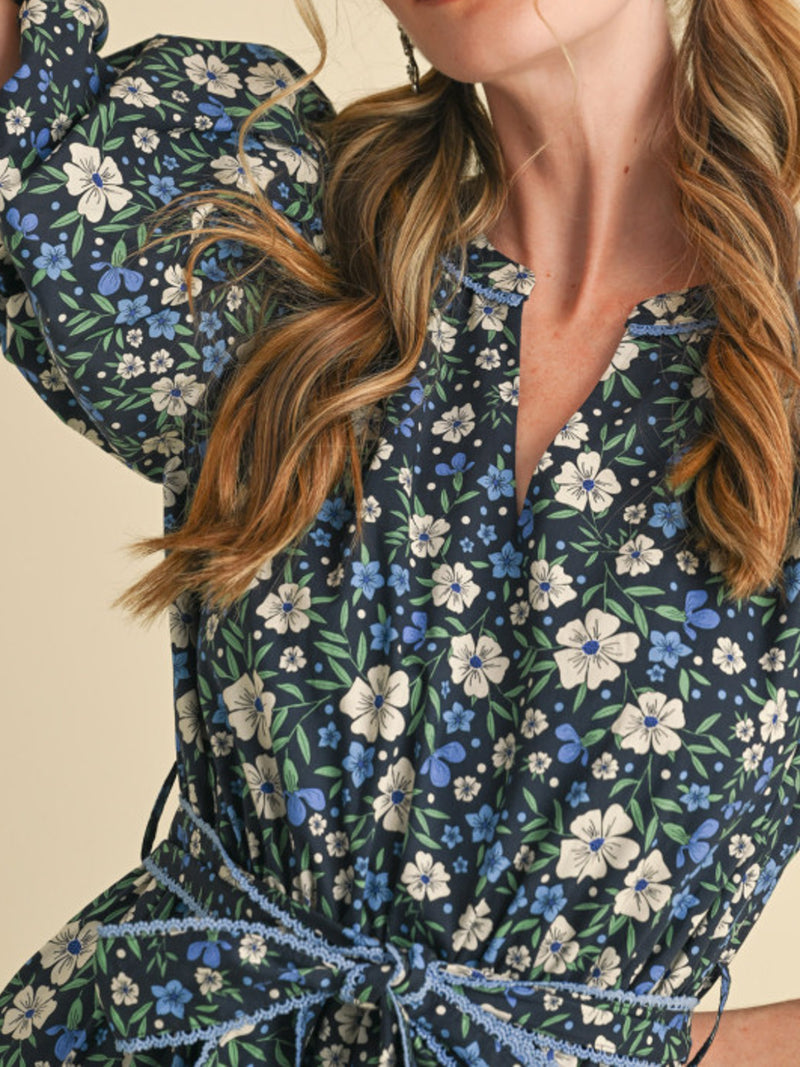 Parker Floral Midi Dress