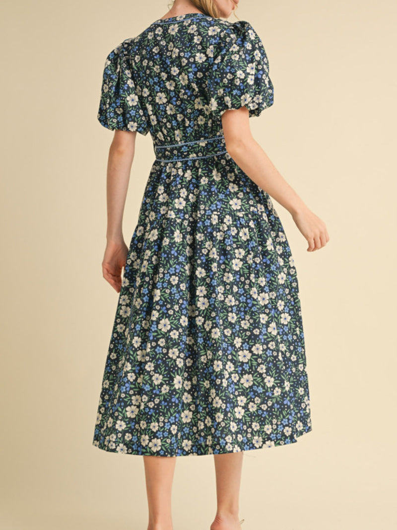 Parker Floral Midi Dress