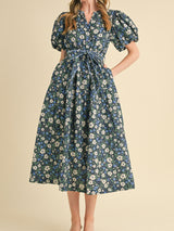 Parker Floral Midi Dress