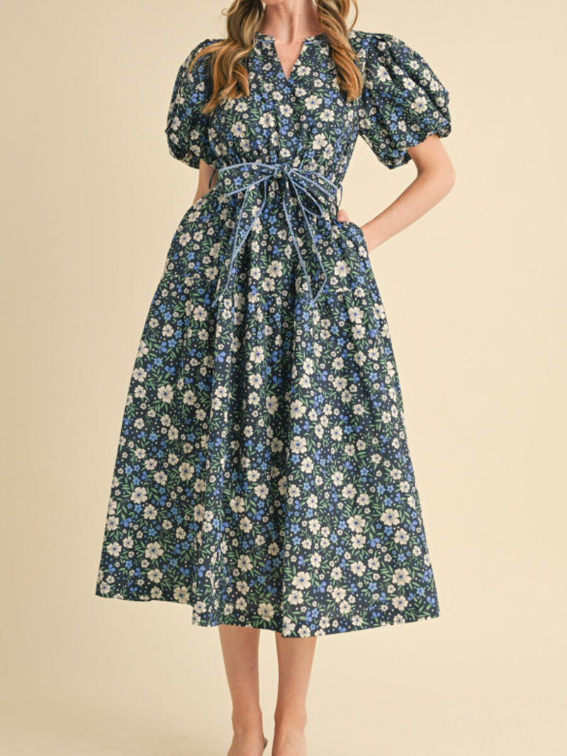Parker Floral Midi Dress