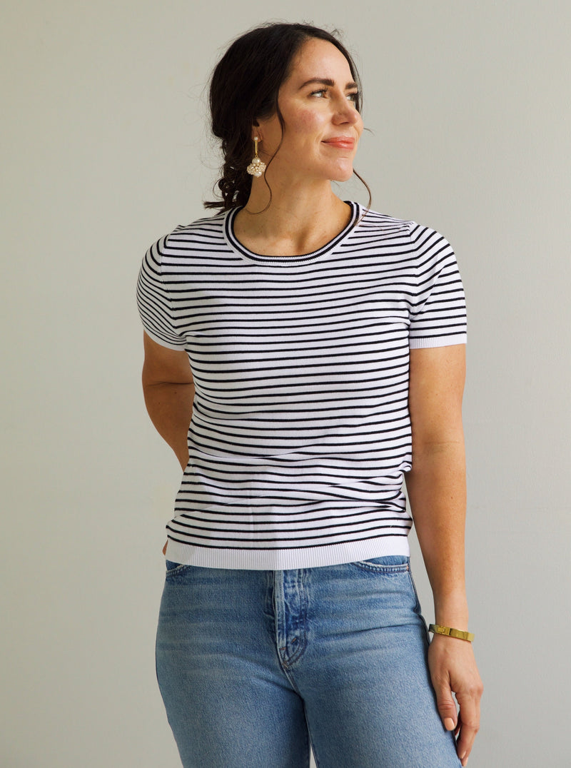 Jane Crew Neck - Stripe