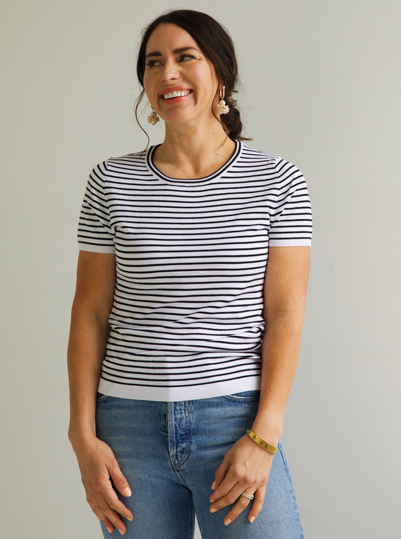 Jane Crew Neck - Stripe