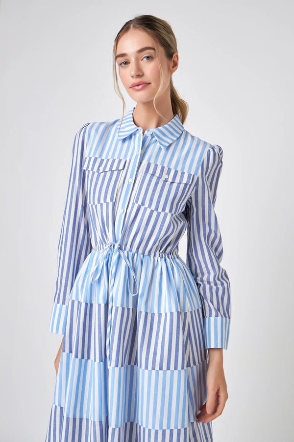 Simone Stripe Dress