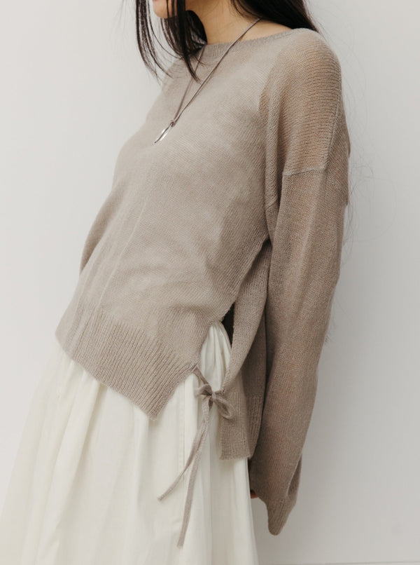 The Ingrid Sweater- Grey