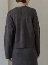 Mila Cardigan- Heather Grey