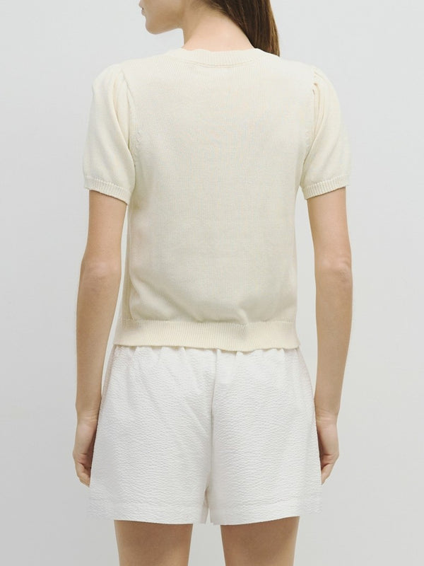 Sophia Knit Cardigan - Cream