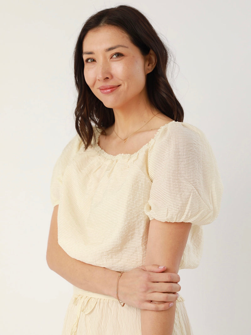 Edith Blouse in Sand