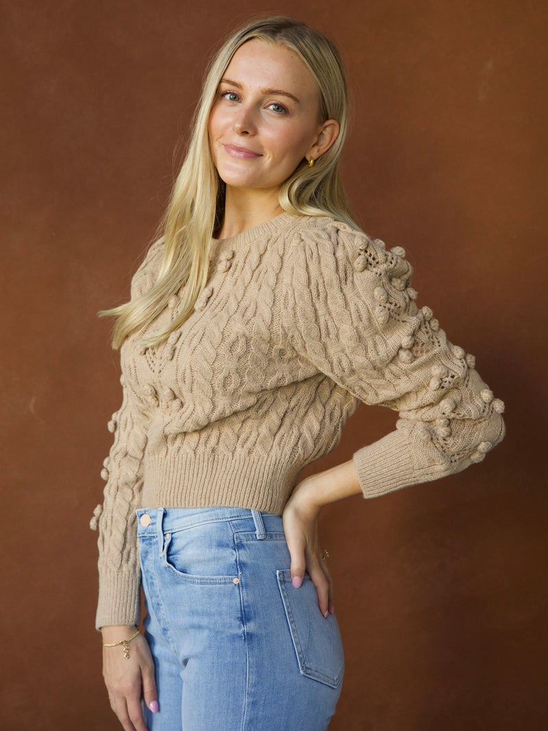 Cable Knit Crop