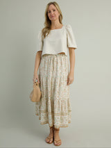 Harbor Midi Skirt - Sage