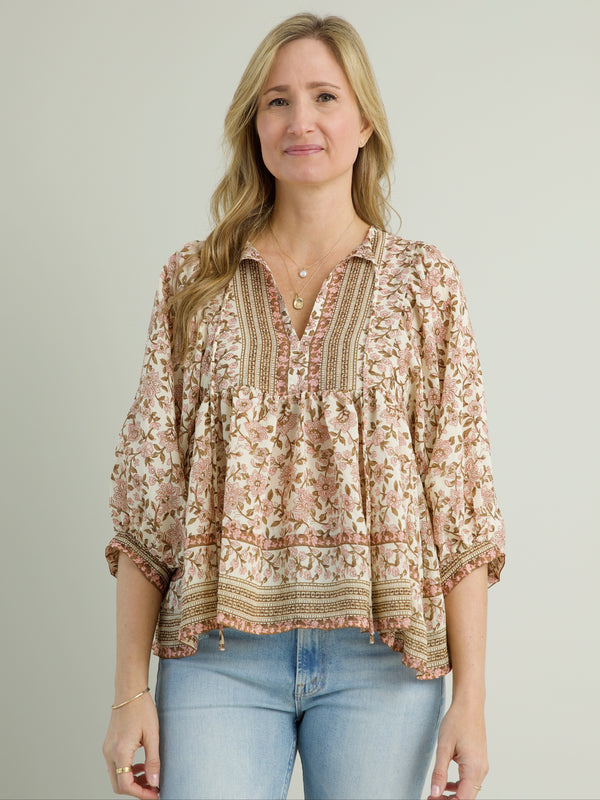 Simone Peasant Blouse