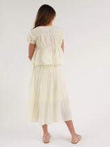 Charlie Ivory Skirt