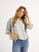 Sally Floral Blouse