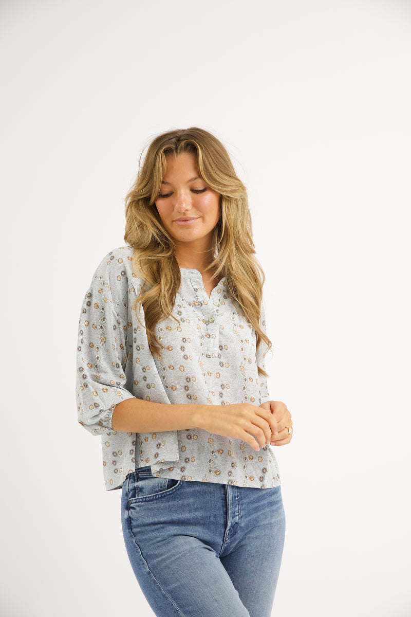 Sally Floral Blouse