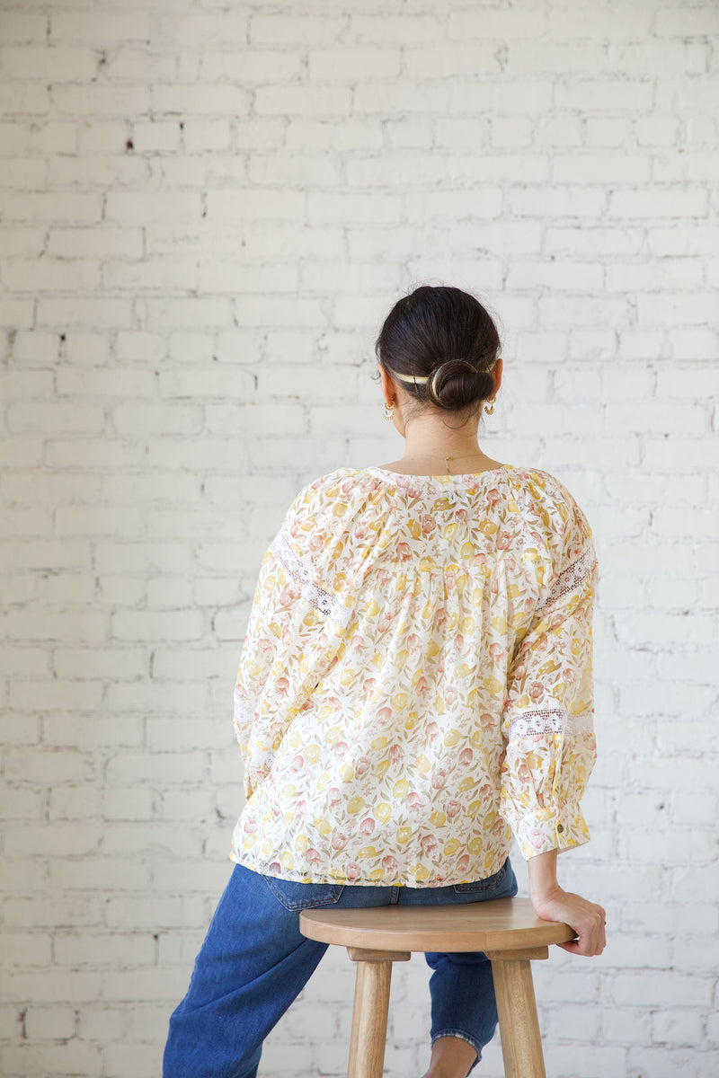 Evie Floral Blouse