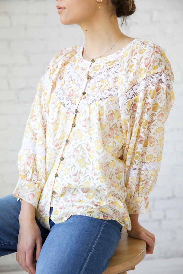 Evie Floral Blouse